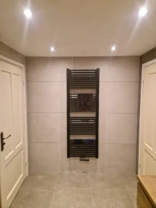 Tegelwerk achter radiator