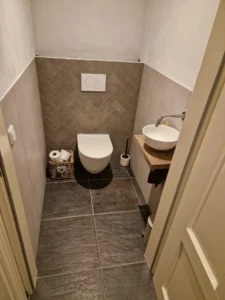 Toiletruimte betegeld