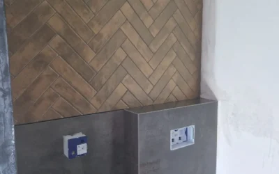 Tegelwerken vloer en wc